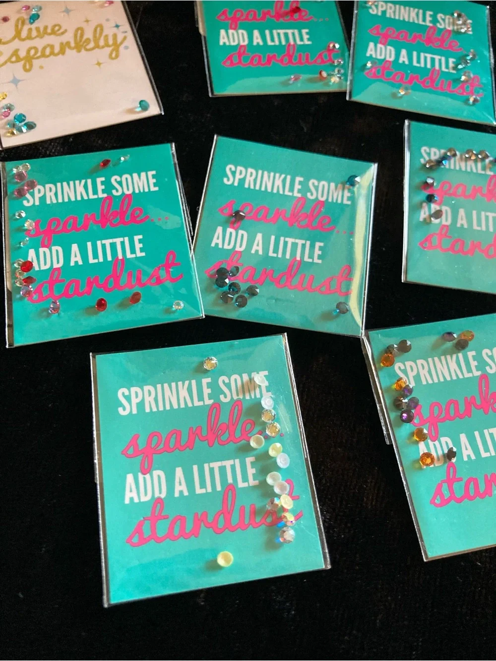 Origami Owl assorted  'Sprinkle Some Sparkle' Charm 10 packs